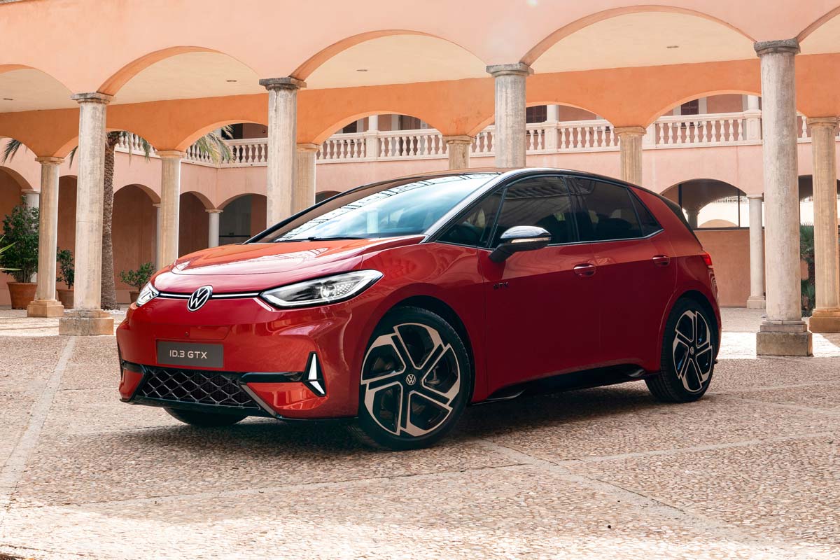 Utvald bild för Snart öppnas orderböckerna för nya Volkswagen ID.3 GTX Performance 