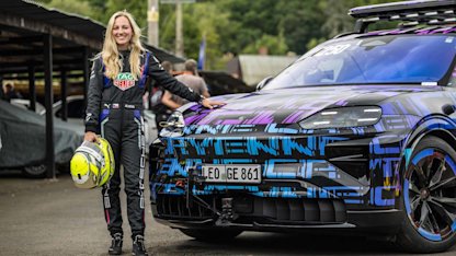 Utvald bild för Nya Porsche Cayenne Electric slog nytt rekord
