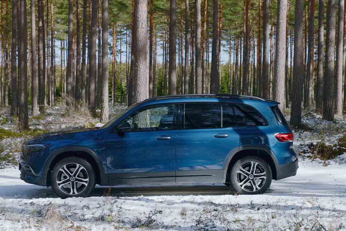 Utvald bild för Provkörning av Mercedes EQB
