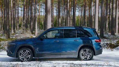 Utvald bild för Provkörning av Mercedes EQB