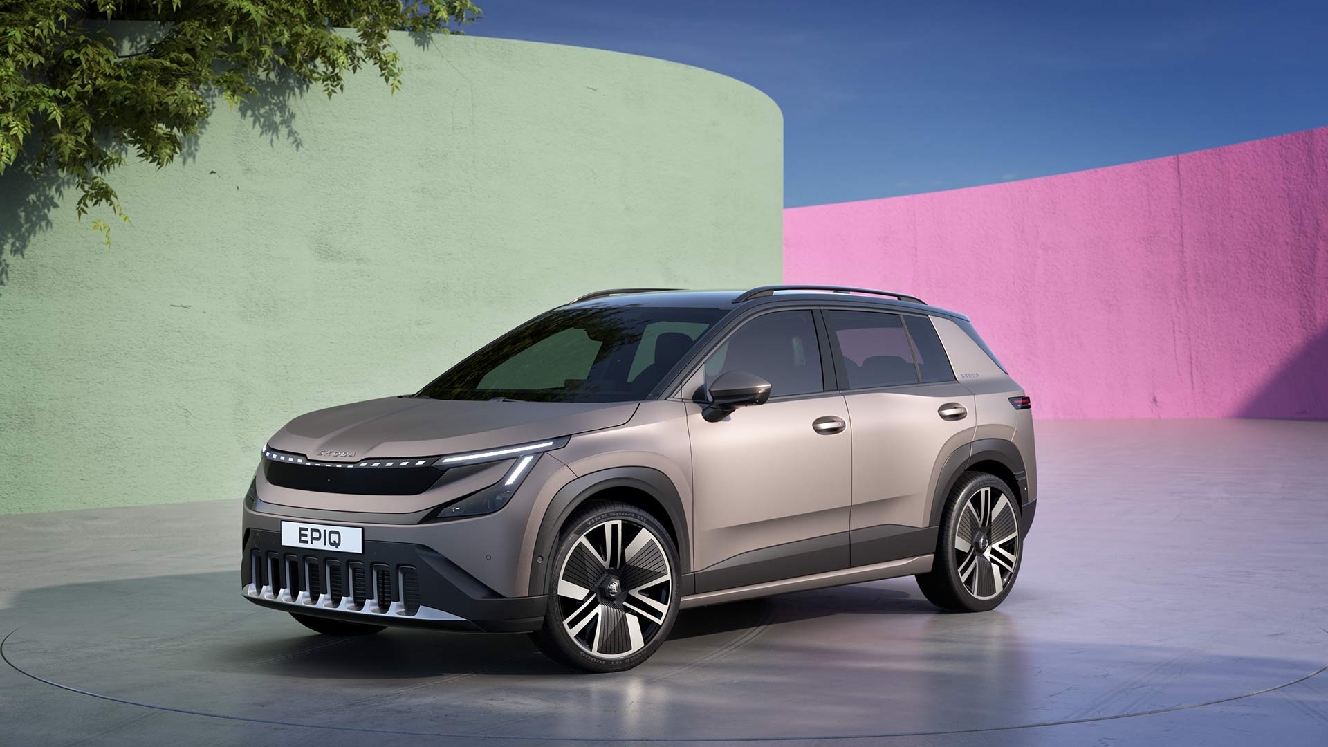 Utvald bild för Här är nya Skoda Epiq - märkets mest prisvärda elbil