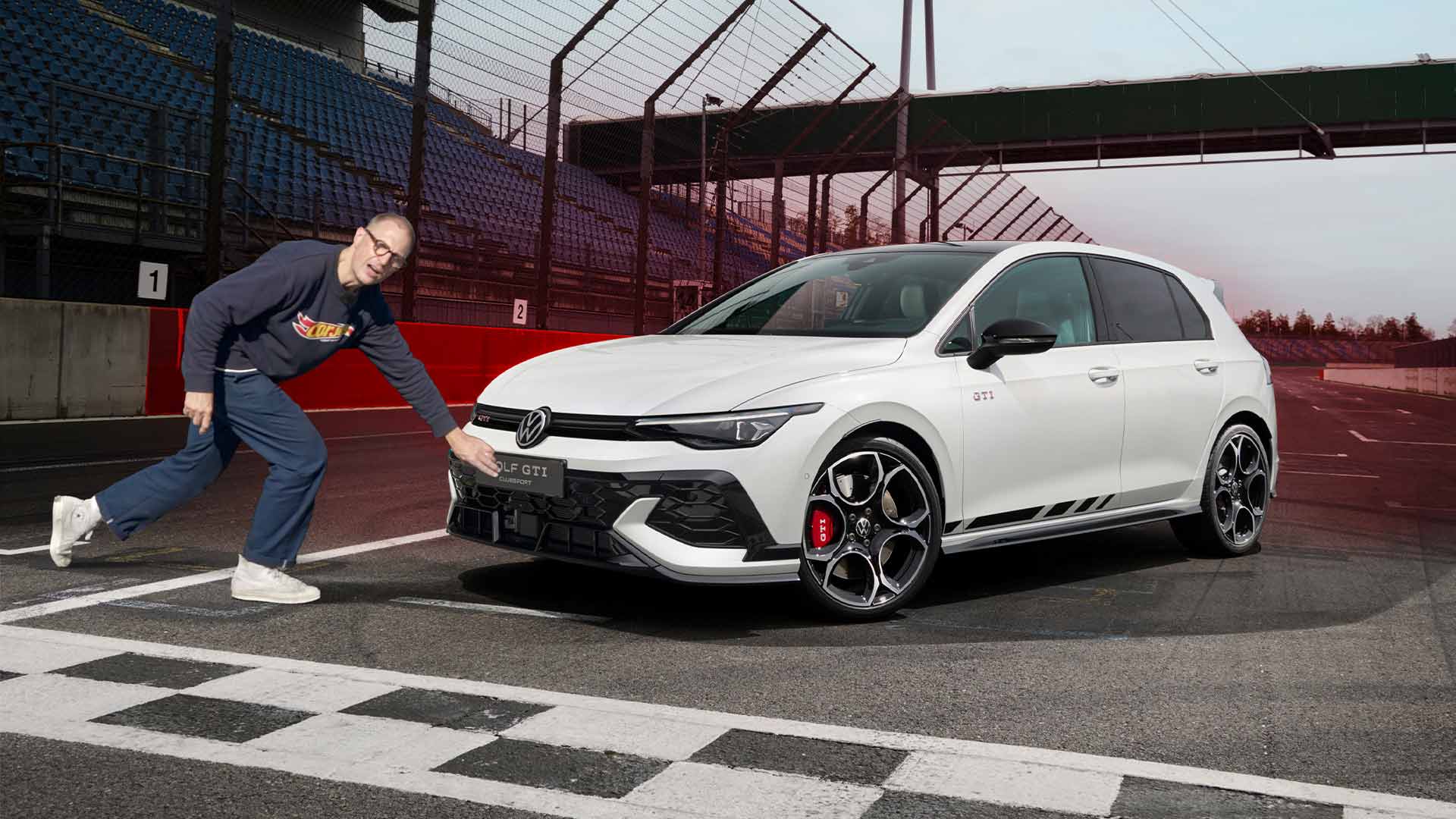 Utvald bild för Provkörning av VW Golf GTI Clubsport & VW Golf R