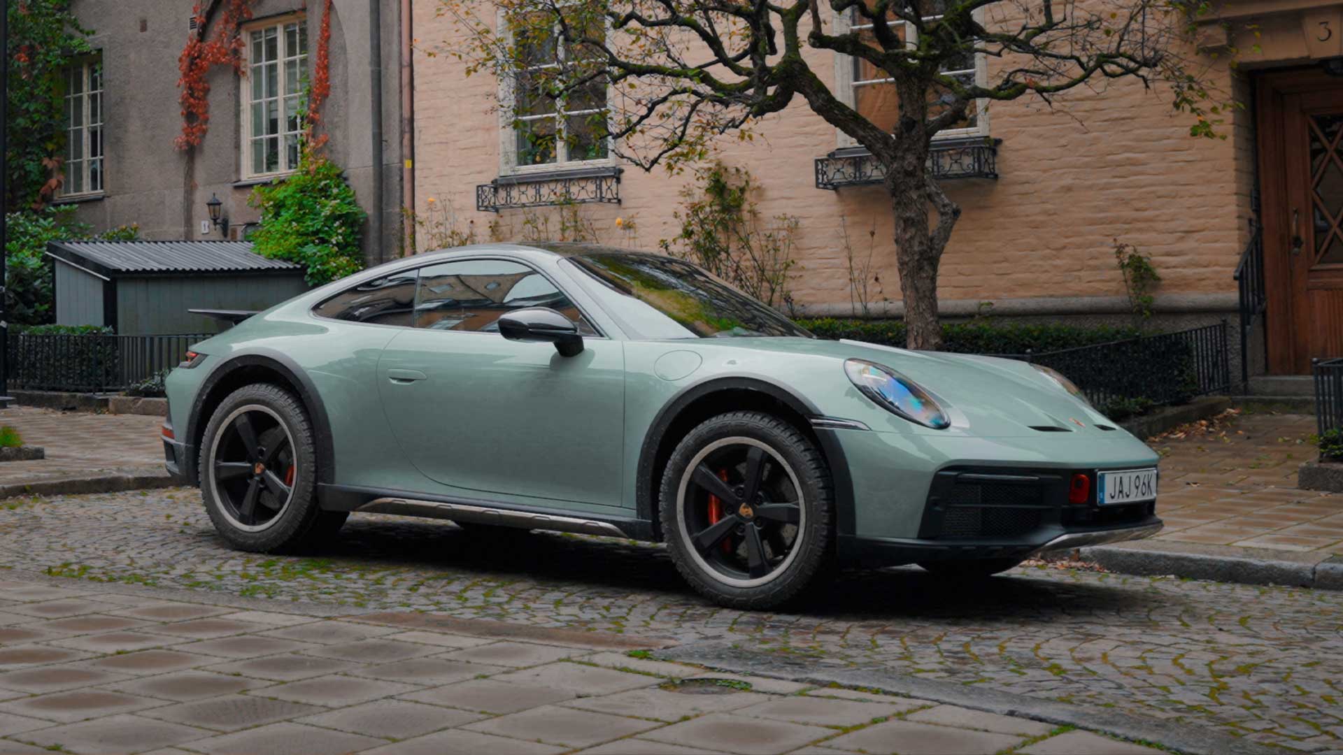 Utvald bild för Provkörning av Porsche 911 Dakar
