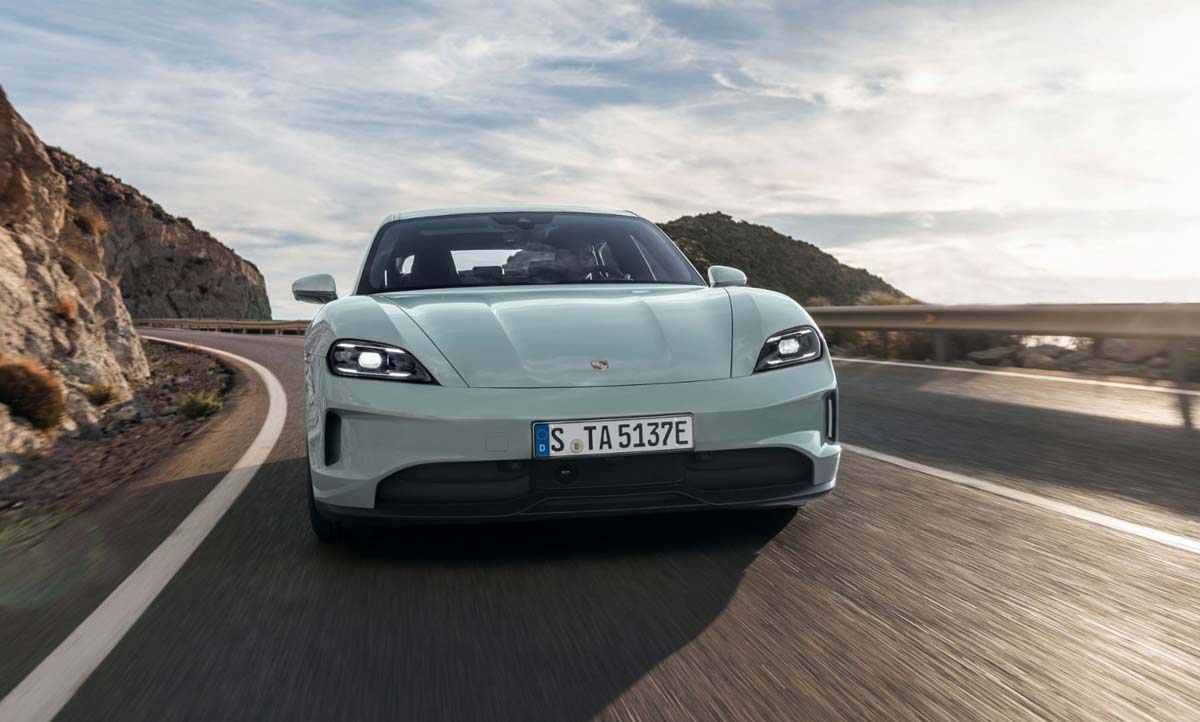 Utvald bild för Porsche utvecklar nya Taycan 