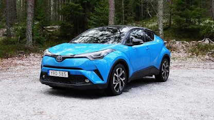 Utvald bild för Provkörning - Toyota C-HR Hybrid