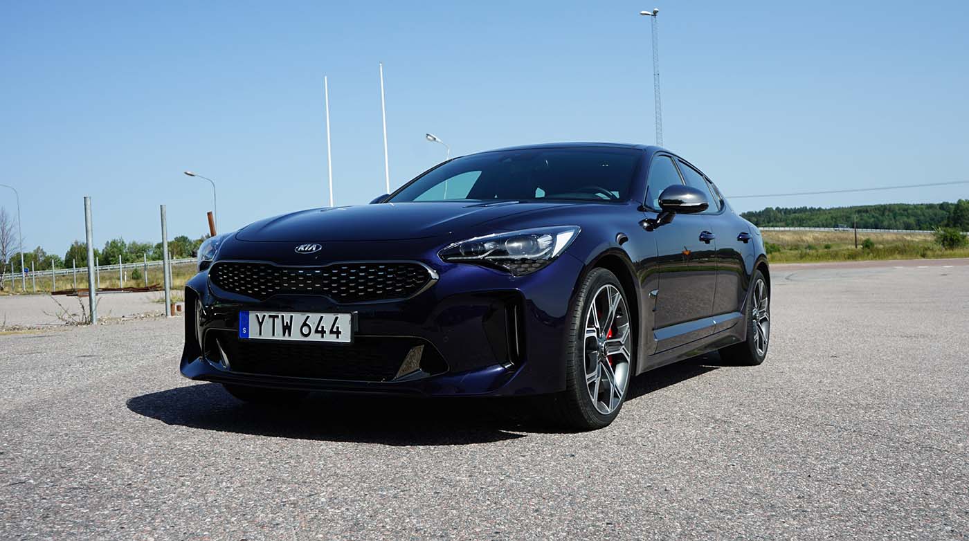 Utvald bild för Provkörning - Kia Stinger GT