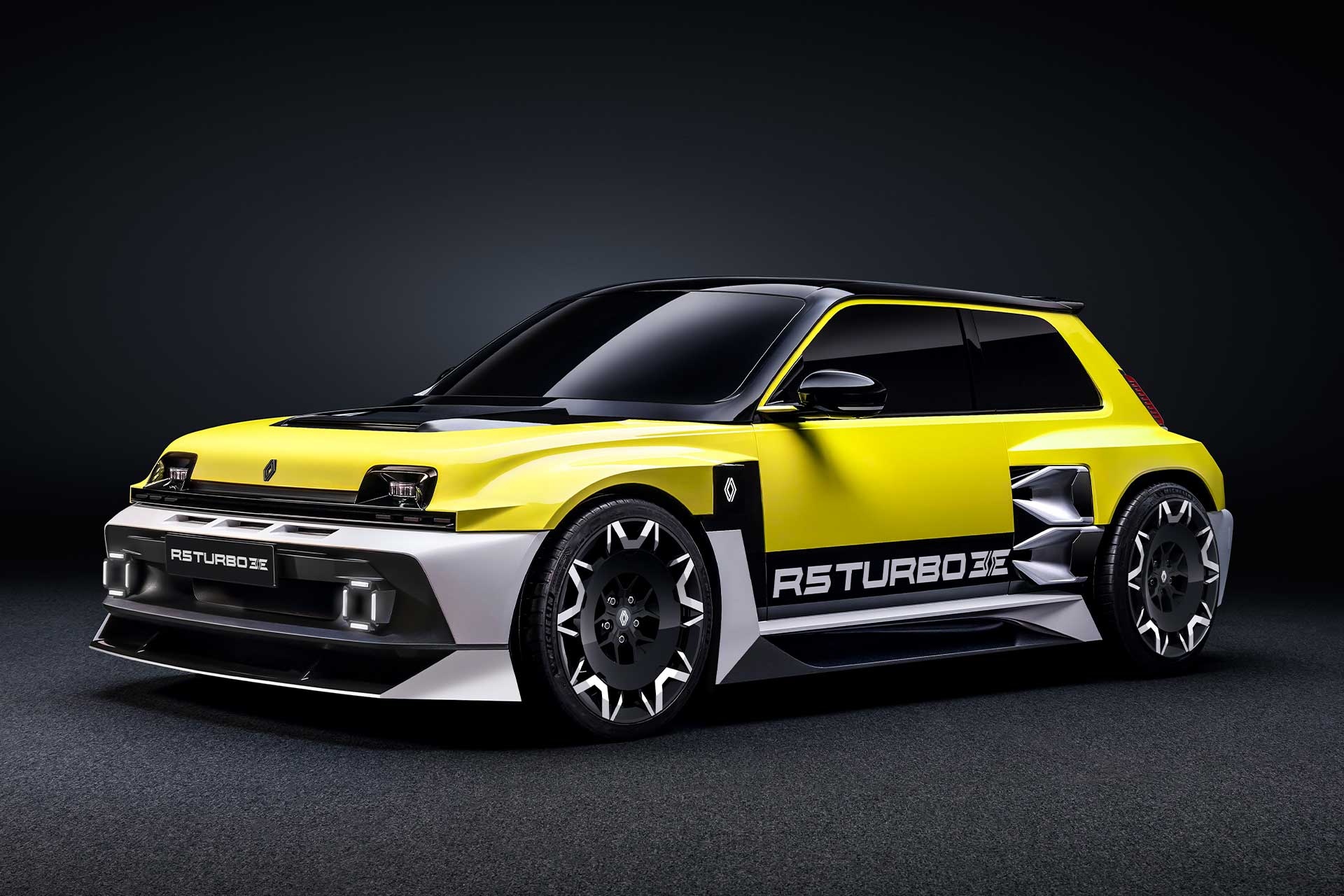 Utvald bild för Ikoniska sportbilen Renault 5 Turbo 3E är tillbaka