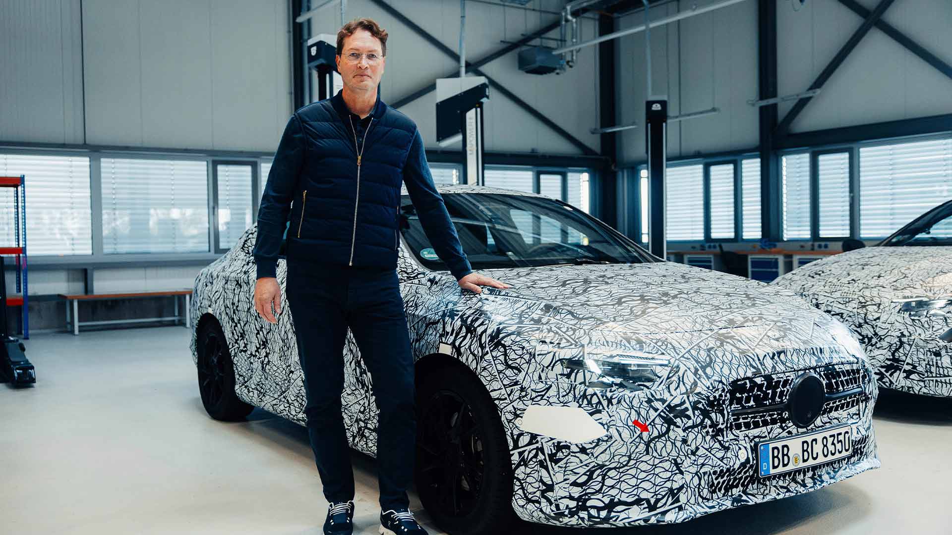 Utvald bild för Här är en prototyp av nya Mercedes-Benz CLA