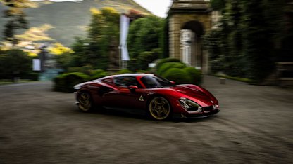 Utvald bild för Alfa Romeo 33 Stradale får prestigefullt pris