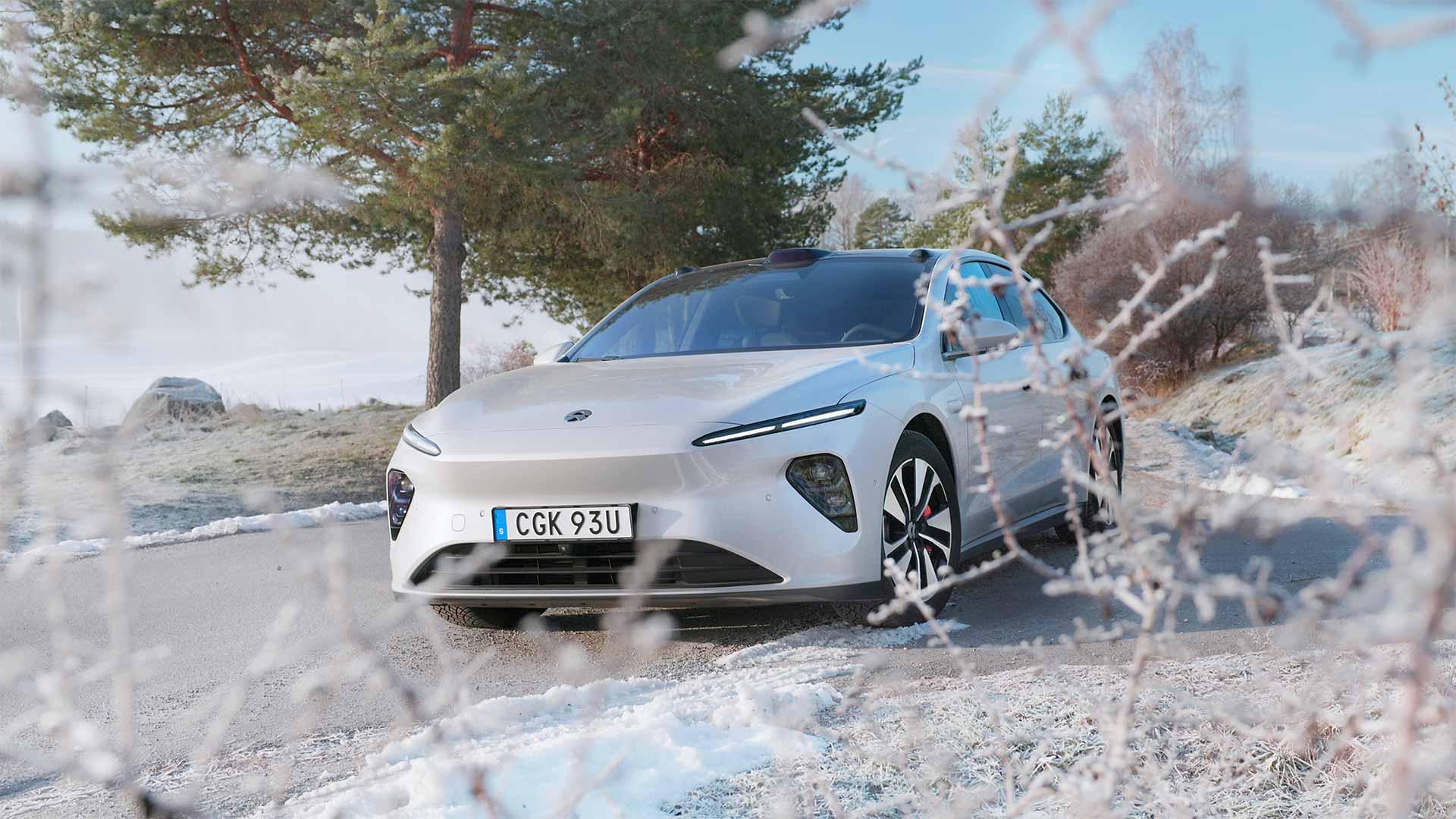 Utvald bild för Provkörning av Nio ET7