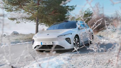 Utvald bild för Provkörning av Nio ET7