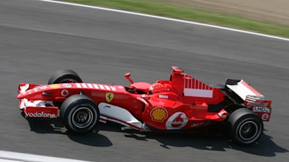 Utvald bild för Schumachers Ferrari 248 F1 från 2006 förväntas dra in rekordbelopp