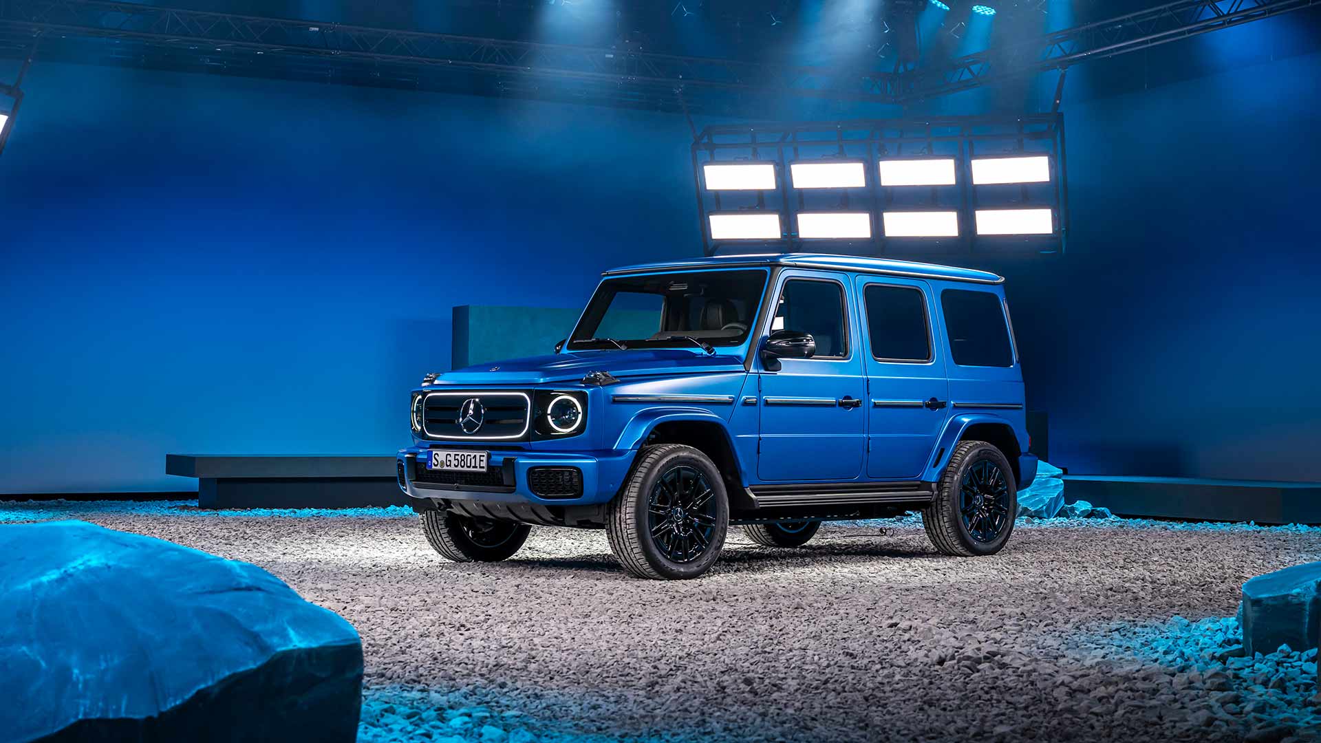 Utvald bild för Elektriska G-wagen är här! 