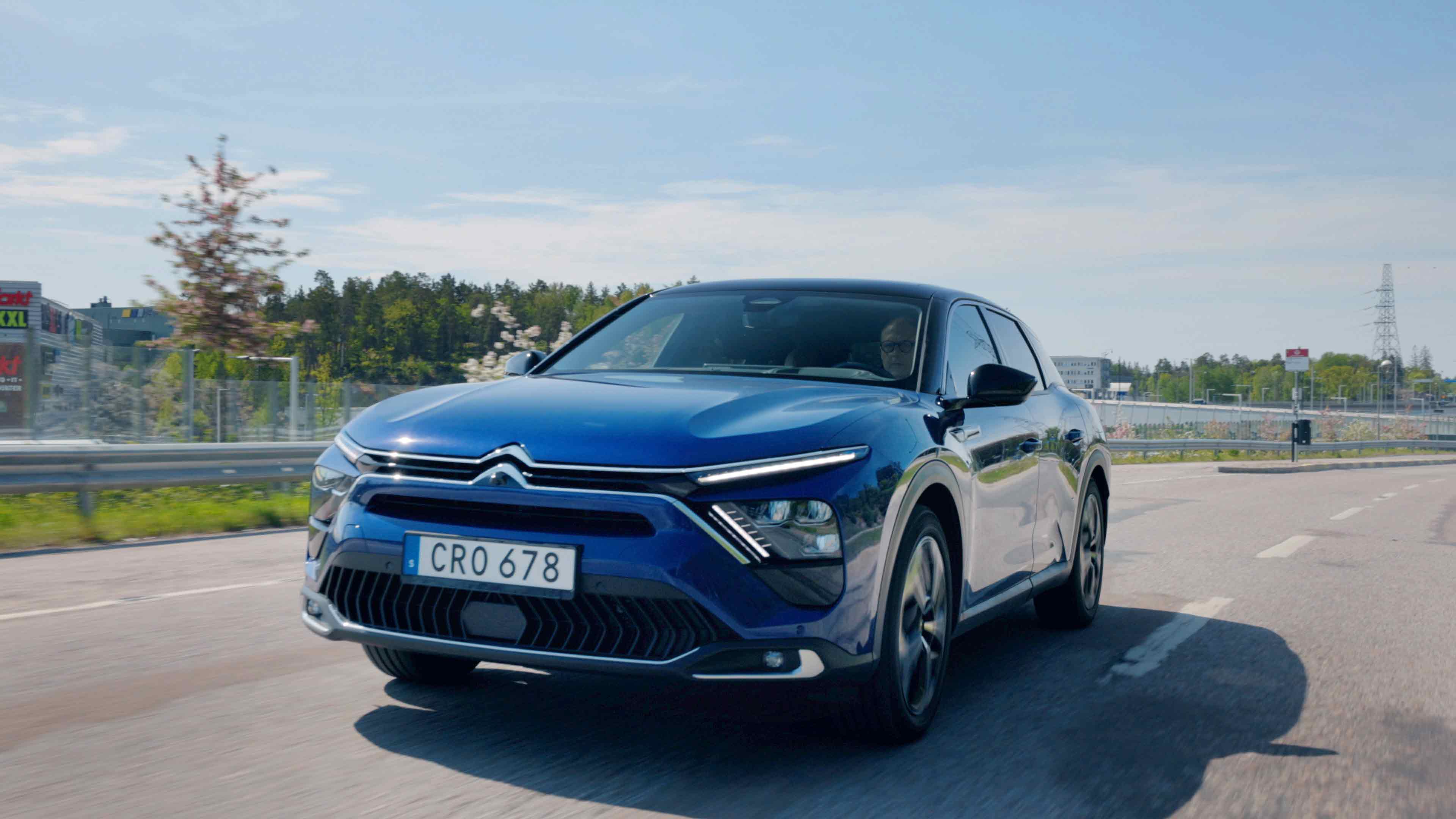 Utvald bild för Provkörning av nya Citroën C5 X