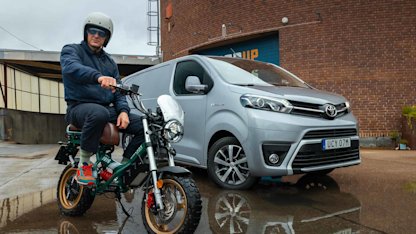 Utvald bild för Provkörning av Toyota Proace Electric Long