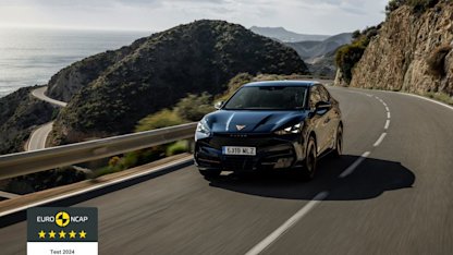 Utvald bild för Cupra Tavascan får 5 stjärnor av Euro NCAP