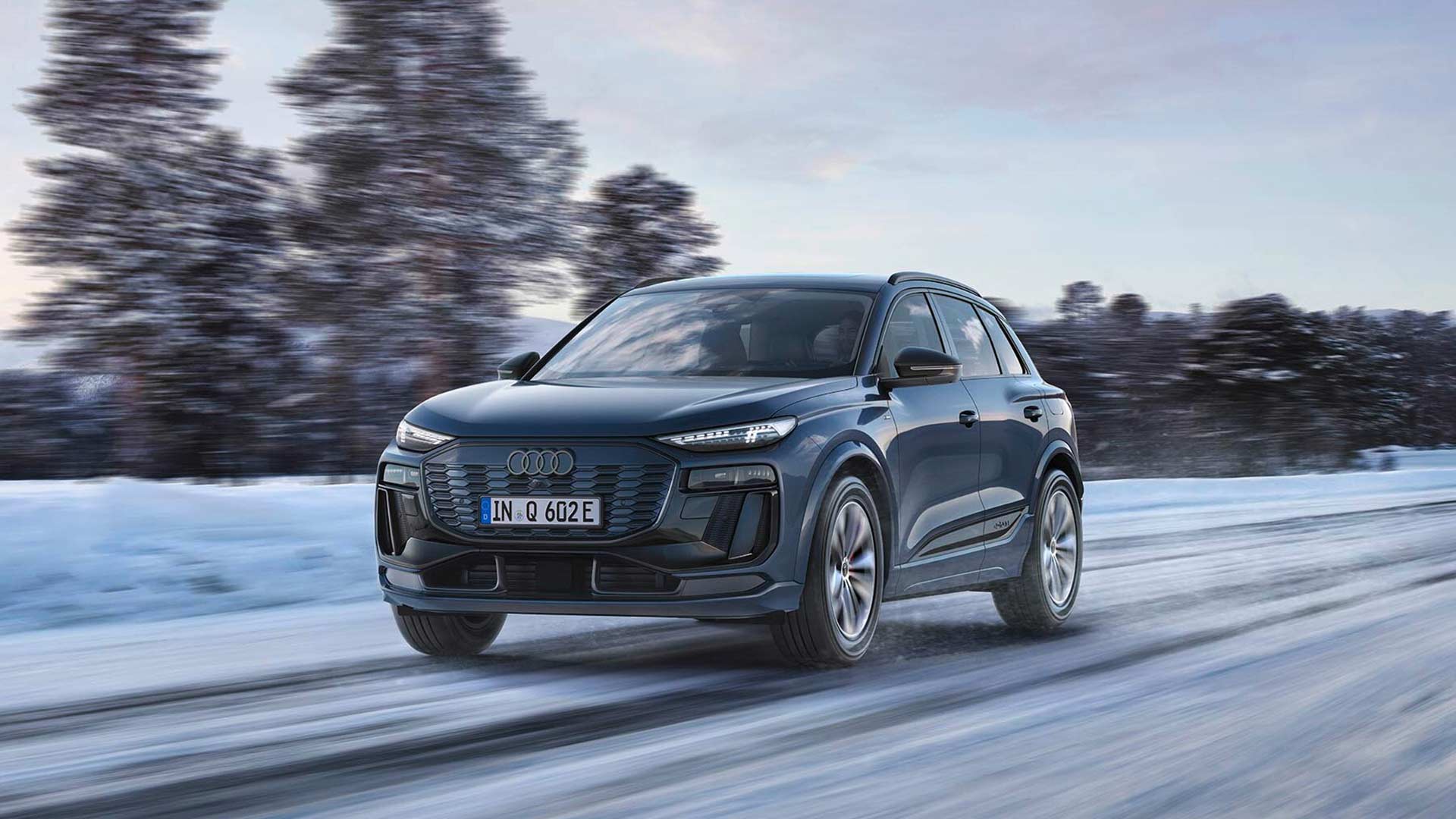 Utvald bild för Audi uppdaterar Q6 e-tron quattro inför 2026