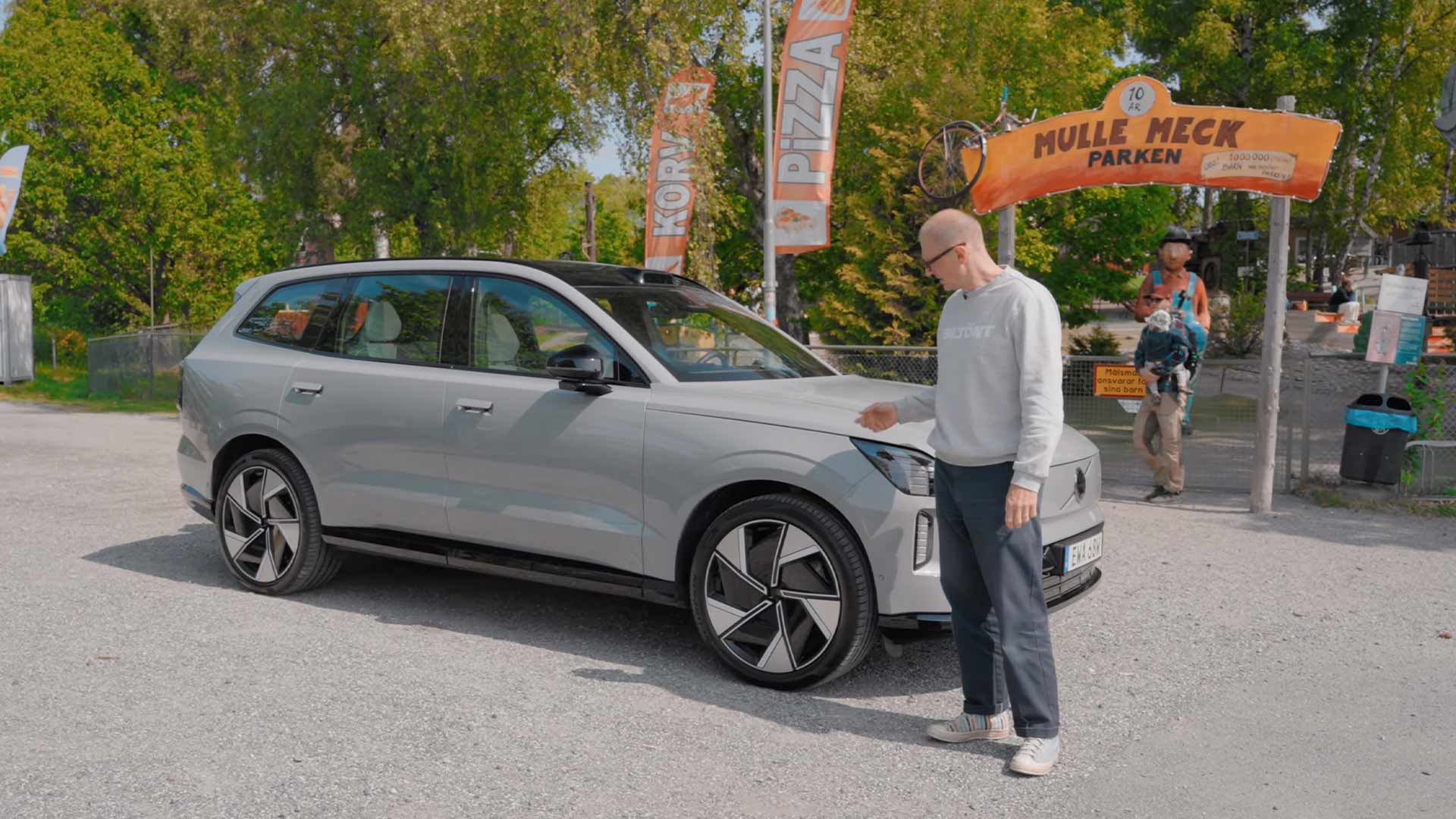 Utvald bild för Provkörning av Volvo EX90