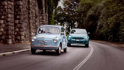 Utvald bild för Ikoniska Fiat 600 firar 70 år