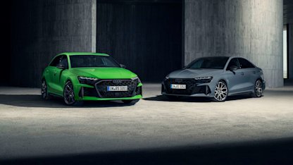 Utvald bild för Audi uppdaterar busbilen RS 3
