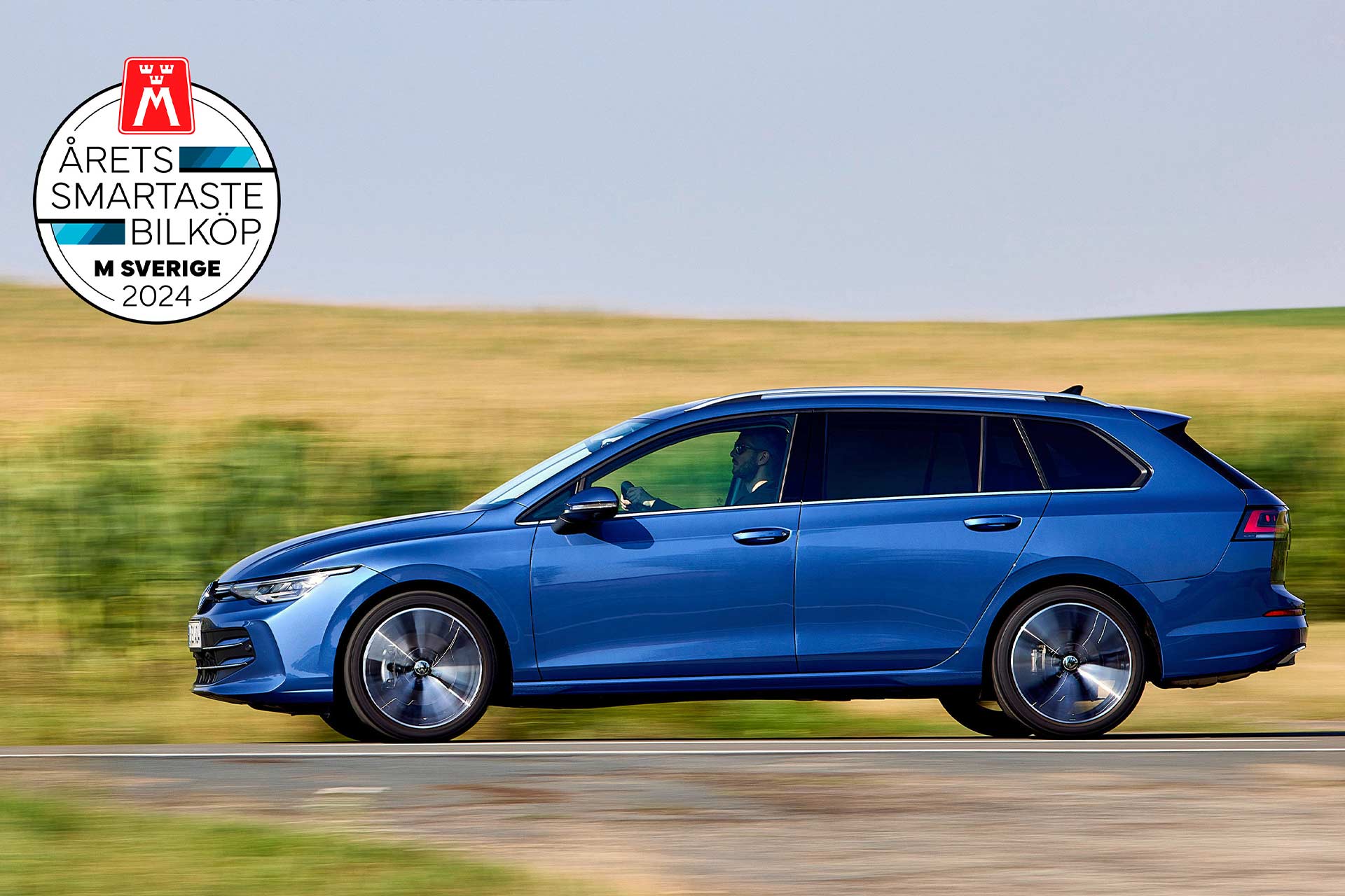 Utvald bild för Volkswagen Golf Sportcombi är “Årets smartaste bilköp 2024” 