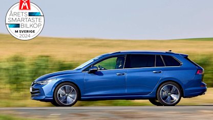 Utvald bild för Volkswagen Golf Sportcombi är “Årets smartaste bilköp 2024”