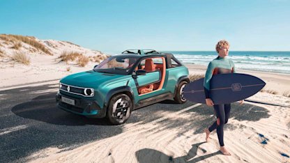 Utvald bild för Världspremiär för Renault 4 JP4x4 Concept på Roland-Garros 2026