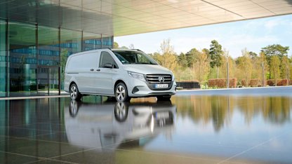Utvald bild för Nu har Mercedes-Benz eVito uppdaterats