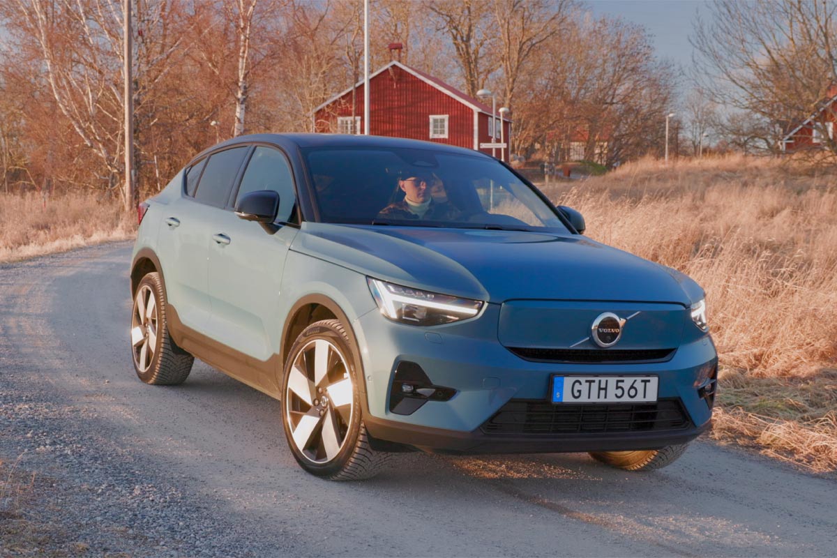 Utvald bild för Provkörning av Volvo C40 Recharge