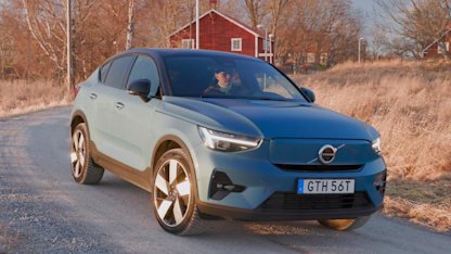 Utvald bild för Provkörning av Volvo C40 Recharge
