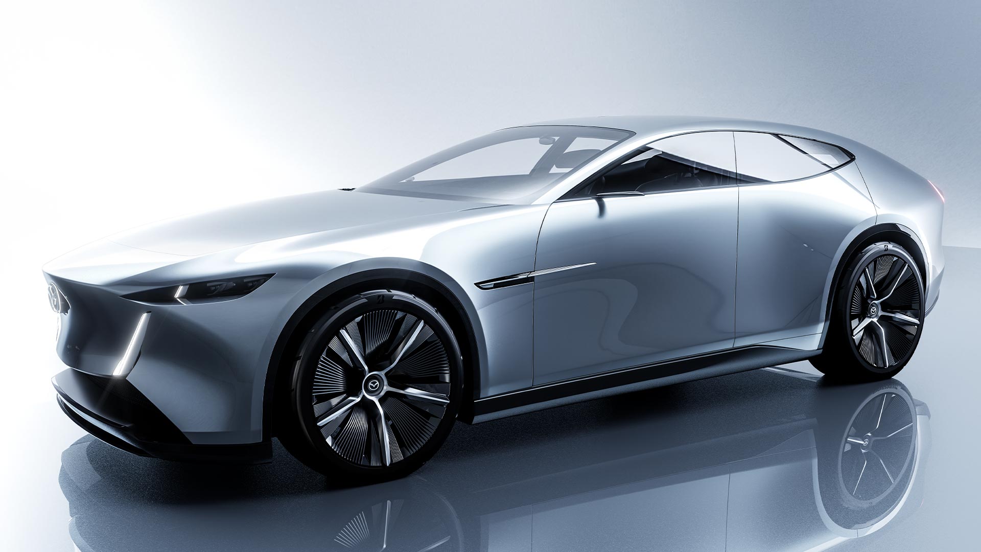 Utvald bild för Mazda visar vägen mot framtiden med två nya designkoncept